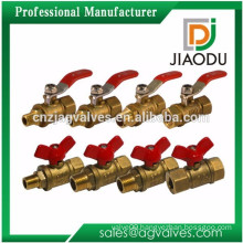 China manufacturer sample free 1 2 0.5 1/2 6 inch npt threaded forged copper laiton and brass control valve dn50